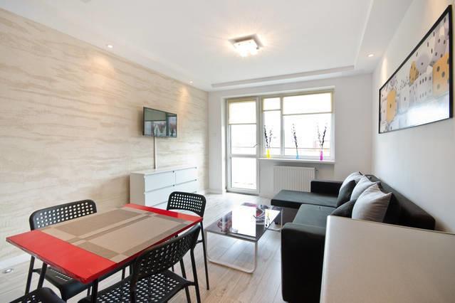 Trefl Apartment Gdańsk Rom bilde